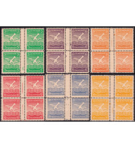 Lokalausgabe Falkensee Nr. 1-6 postfrisch Zwischen- steg im Viererblock