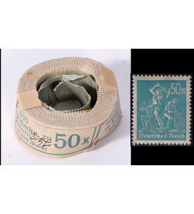 Deutsches Reich Originalrolle Nr. 245 postfrisch Arbeiter 1922