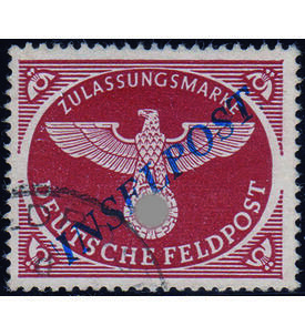 Dt. Reich Agramer Aufdruck Nr. 10 Ab II gestempelt, gepr�ft und signiert