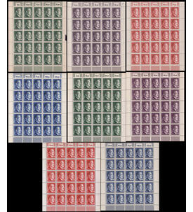 Dt. Reich Hittler Kleinbogen Nr. 799-802 A und B postfrisch