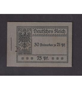Dt. Reich Markenheftchen Nr. 6 A  Germania 1916 