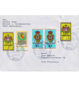 BRD Besonderheit Nr. 948 U auf Sammlerbrief Tag der Marke