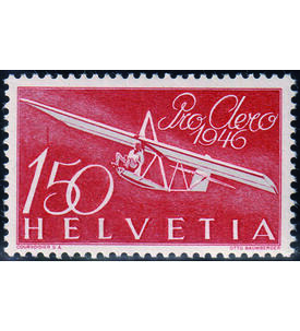 Schweiz - Plattenfehler Nr. 470 IV postfrisch pro Aero 1946
