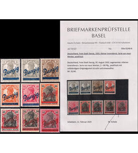 Danzig Kleiner Innendienst Deutsche Reischpost Hohenelbe - Wir sind frei