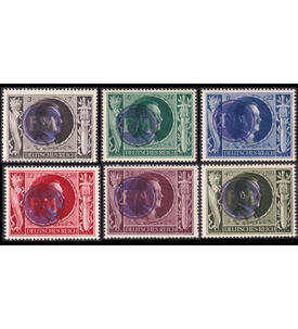 Lokalaufgabe Fredersdorf Handstempelaufdruck auf Dt. Reich Nr. 844-849