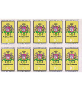 BRD Tag der Briefmarke Nr. 948 U ungestempelter 10er-Block