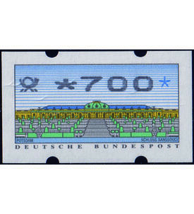 BRD-Automaten-Riesenkollegtion Sanssouci mit Posthorn von 5 Pfennig bis 700 Pfennig