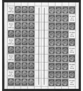Dt. Reich Markenheftchenbogen MHB Nr. 49 postfrisch Hindenburg 1939