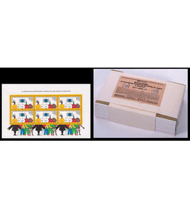 BRD - Anlegerpacket BRD Block 21 in Postp�ckchen 500 St�ck Kinderblock 1990
