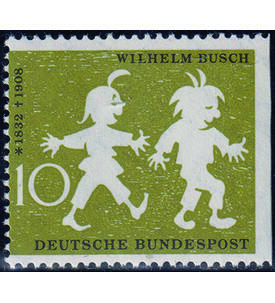 BRD Abart Nr. 281 postfrisch rechts ungez�hnt Max und Moritz