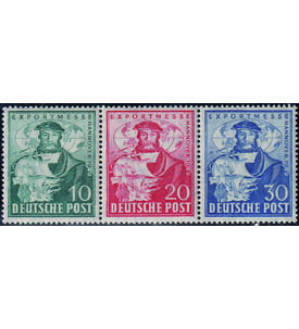 All. Besetzung Exportmesse Nr. 103-105 postfrischer Zusammendruck