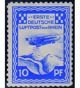 Deutsches Reich Flugpost Nr. 9 von 1913 postfrisch Flugposttagen D�sseldorf