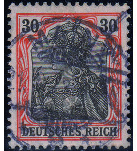 Deutsches Reich Germania Nr. 89 I y gestempelt typgepr�ft und signiert