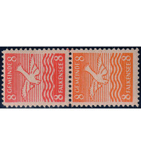 Falkensee Nr. 3 a+b postfrisch senkrechtes Paar