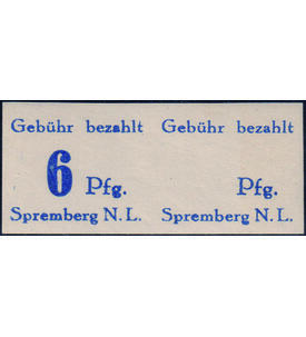 Spremberg Nr. 10 B F postfrisches Paar