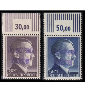 Mei�en Nr. 22 B + 24 A postfrisch vom Oberrand