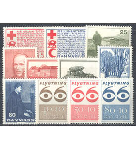 Dnemark 1966 postfrisch Nr. 438-448