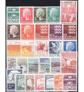 Dnemark 1981 postfrisch Nr. 718-745