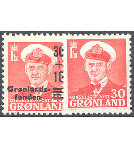 Grnland 1959 postfrisch Nr. 43-44