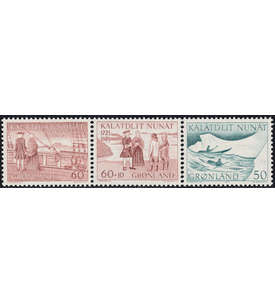 Grnland 1971 postfrisch Nr. 77-79