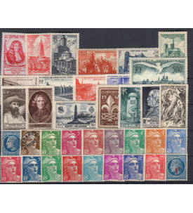 Frankreich 1947 postfrisch Nr. 772-807