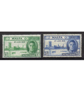 Malta 1946 postfrisch          Nr. 197-198