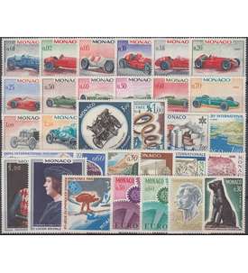 Monaco 1967 postfrisch         Nr. 848-878
