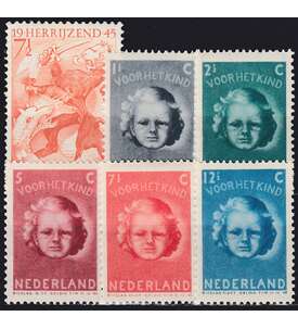 Niederlande 1945 postfrisch    Nr. 443-448