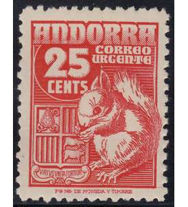 Andorra Spanische Post 1949    postfrisch**  Nr. 51