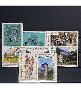 Andorra Spanische Post 1999    postfrisch Nr. 263-270