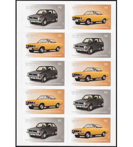 BRD Folienblatt 66 postfrisch Nr. 3301/02 VW und Opel