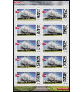 BRD Folienblatt 107 postfrisch Nr. 3617 Gewitterwolke
