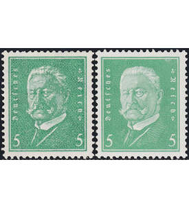 Deutsches Reich  Nr. 411 postfrisch verschwommenes Druckbild