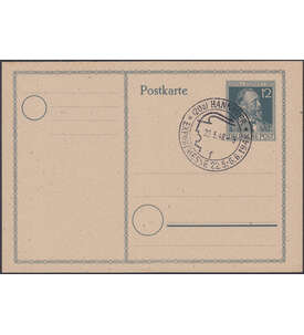 Alliierte Bestzung - Postkarte Heinrich von Stephan 1947