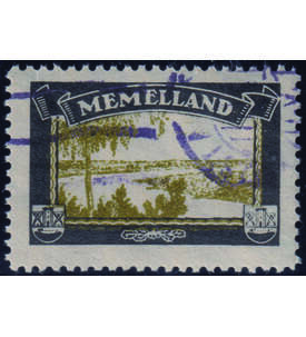 Deutschland - Vignetten gestempelt Memelland