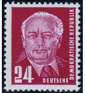 DDR - Besonderheiten Nr. 324 vb Y I postfrisch Wilhelm Pieck
