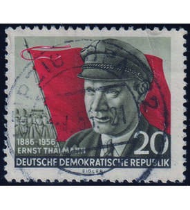 DDR - Besonderheiten Nr. 520 X II gestempelt Ernst Thlmann