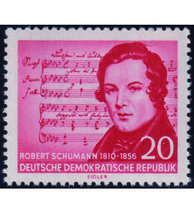 DDR - Besonderheiten Nr. 529 X I postfrisch Robert Schumann