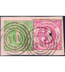 Thurn und Taxis Briefst�cke Nr. 41 und Nr. 42