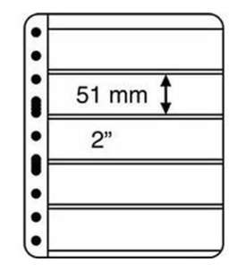 LEUCHTTURM Vario -Hllen 5 C - Pack = 5 Hllen