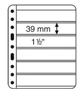 LEUCHTTURM Vario Hllen 6 S Pack=5 Hllen