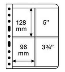 LEUCHTTURM Vario -Hllen 2 ST Pack=5 Hllen