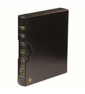 Folio Luxusalbum - Ringbinder mit Kassette schwarz