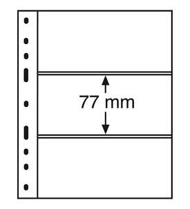 LEUCHTTURM Optima Hllen 3 S Pack=10 Hllen