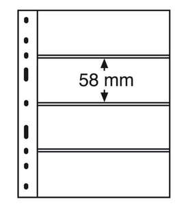 LEUCHTTURM Optima Hllen 4 S Pack=10 Hllen