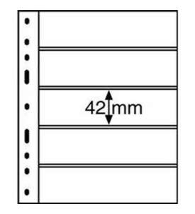 LEUCHTTURM Optima Hllen 5 S Pack=10 Hllen