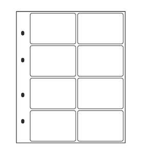 LEUCHTTURM Optima Hllen 4 VC Pack=10 Hllen