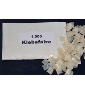 Klebefalze 1.000 Stck