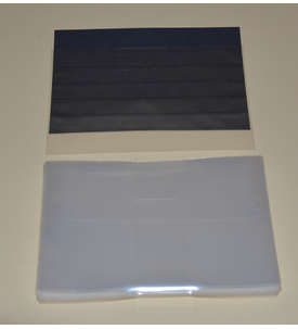 100 Schutzhüllen für Steckkarten A5 (211 x 148 mm)
