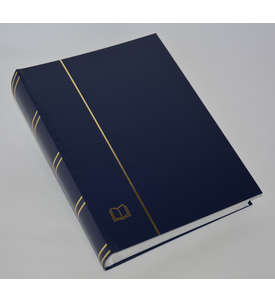 GOLDHAHN-Luxus-60 weiße Seiten A4 Briefmarkenalbum Einsteckbuch